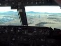 Boeing 737NG cockpit take off and landing