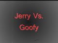 My cat Jerry fighting against Goofy!