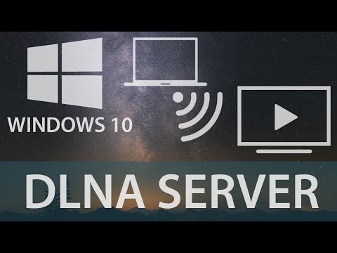WINDOWS 10 | How To Stream Videos Using DLNA Server
