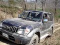 simple offroad path with toyota land cruiser kzj-95