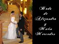 boda de alejandro y maría mercedes