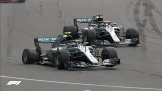 Bottas Denied Win By Dramatic Puncture | 2018 Azerbaijan Grand Prix