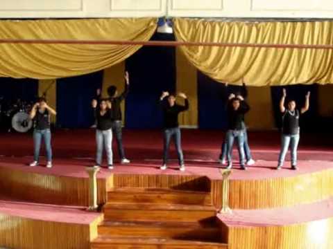 coreografias cristianas - ministerio Cinco Catorce Rojo Hare oir mi voz invitacion al 080679544.