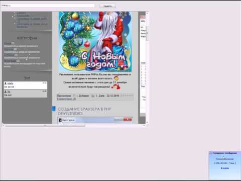 Как создать браузер в devel studio 30