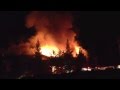 Apartment Building FIRE! (2 of 2) Ukiah CA. 3/3/13 ...