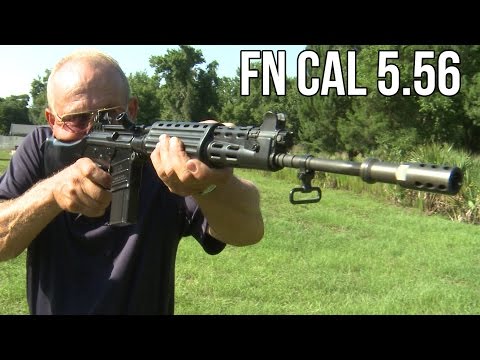 RARE Full Auto FN CAL Assault Rifle! 5.56 FAL prototype (Unicorn Guns with Jerry Miculek)