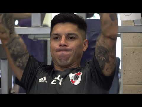 El campeón de América, en el gimnasio