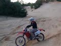 XR650R Long Island sand pit playing