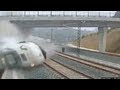 Spain train crash on CCTV - horrible footage of ...