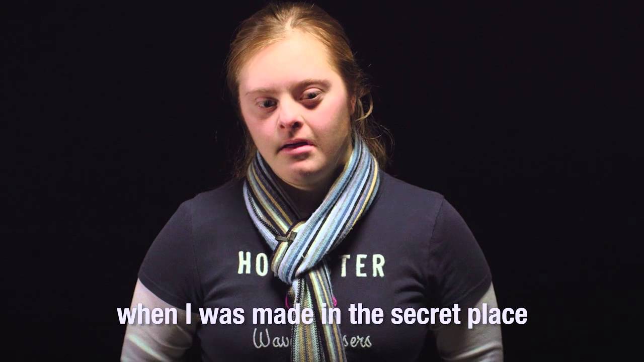 Psalm 139 indrukwekkend voorgedragen