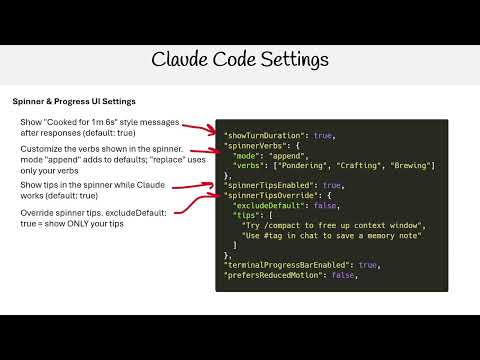 Claude Code Essentials - Claude Code Settings
