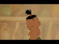 translation:
[sincerity]
child(sagittarius): i don't believe you are my grand-aunt. you're probably my grand,grand,grand,grand,grand...
(...)
yzma: okay! did you finish??
child(sagittarius):...grand-grand-aunt.

[lucky - 2:06]
miguel(sagittarius): altivo! hey, altivo! you want the nice apple? come and get it! but, you have to do a trick for me first! all you have to do, is find a pry bar. it's a long piece of metal with a hooky thing at the end.
tulio: miguel, you're talking to a horse!
miguel: yes, that's it altivo. find the pry bar!
tulio: yes, 