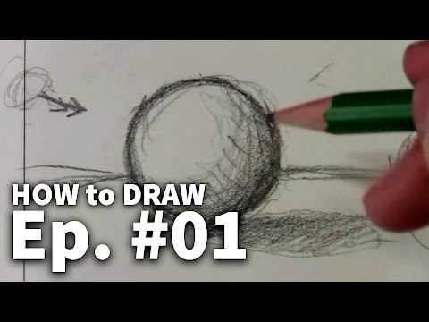 Learn To Draw – 01 Sketching Basics + Materials