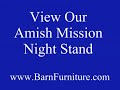 Amish Wood Night Stand