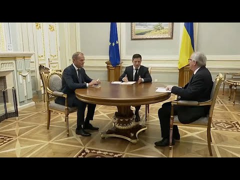 Ukraine/EU: Juncker und Tusk sichern Untersttzung gegen Russland zu