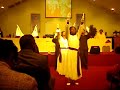 PASTOR ACCOMPANIES THE PRAISE TEAM