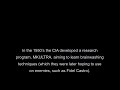 A bold effort: MKULTRA A bold effort: MKULTRA