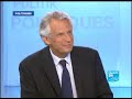 politiques: dominique de villepin, ancien ministre des affaires �trang�res et ancien premier ministre, nous livre son analyse sur l'�lection de barack obama � la maison blanche. (partie 1/2) regarder la 2� partie: www.france24.com