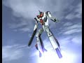 Playstation 2 Macross SDF-1 Gameplay