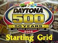 2008 Daytona 500 Starting Lineup