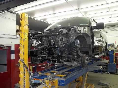 Front End Collision Repair Ford Truck by Direct Paint and Collision