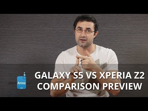 Samsung Galaxy S5 vs Sony Xperia Z2 comparison preview