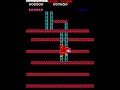 getting thorugh all 4 stages of the orignal donkeykong arcade version* (sorry no sound) actually this is a original donkey kong rom... just not a us one its a japan set 3 rom, the reason it says how high you can try is due to poor translation not a hack.... the level sequence was changed for the us set 1 rom which explains how the pie factory and elevator board are accessed on level 1 and not usually level 2 and 3.