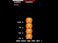 getting thorugh all 4 stages of the orignal donkeykong arcade version* (sorry no sound) actually this is a original donkey kong rom... just not a us one its a japan set 3 rom, the reason it says how high you can try is due to poor translation not a hack.... the level sequence was changed for the us set 1 rom which explains how the pie factory and elevator board are accessed on level 1 and not usually level 2 and 3.