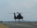 ｏｈ−１　明野駐屯地　２機連続離陸２