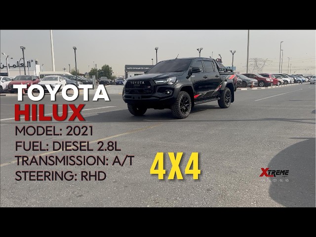 Toyota Hilux SGLX 4X4 Diesel 2.8L Right hand (Export Only) video