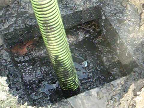 how to drain septic tank