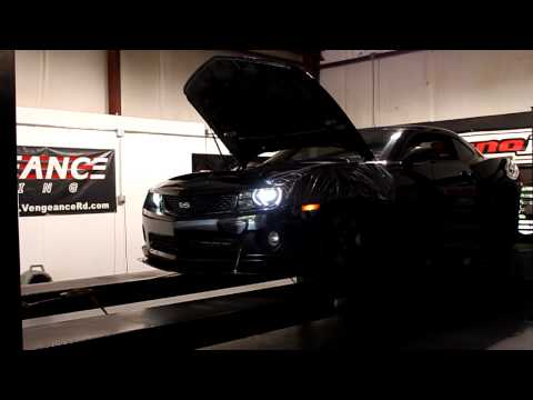 Vengeance Racing 2012 Camaro SS Kaotik Cam/ T.E.A. heads Dyno Pull