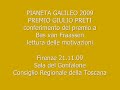 PREMIO GIULIO PRETI - PIANETA GALILEO 2009 - Bas van Fraassen
