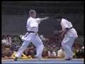 Kyokushin Karate KO (back spin & other kick)
