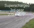 550hp Supercharged BMW e46 M3 @ Rudskogen Norway