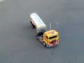 camion man thermique remorque