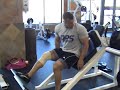 doug miller pro bodybuilder core nutritionals hack squats 5 platesx20