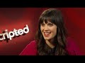 subscribe to moviefone today: http://bit.ly/15j8xwv jim carrey and zooey deschanel ask each other questions from viewers and some of their own starring in th...