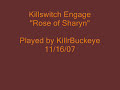 killswitch engage   rose of sharyn  guitar cover 