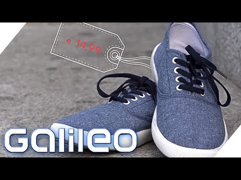Wie gut sind billige Schuhe? | Galileo | ProSieben