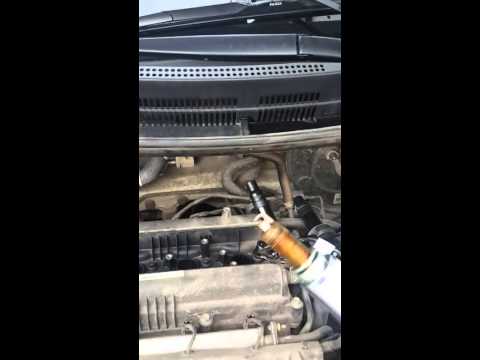 замена свечей зажигания на kia sportage 3
