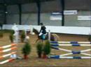 Afke Brinkman en Lillith M-springen Sleen