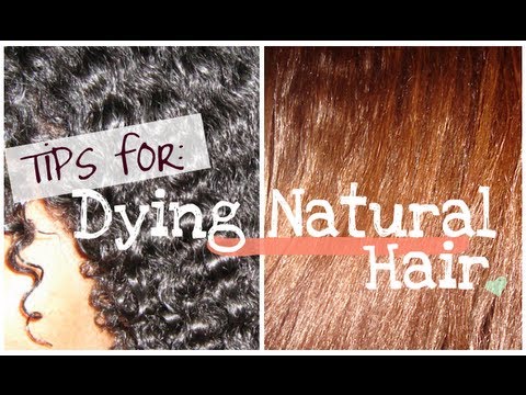 how to dye african american hair