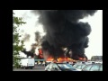 Neuss Hafen Firma Zietschmann brennt..... etwas