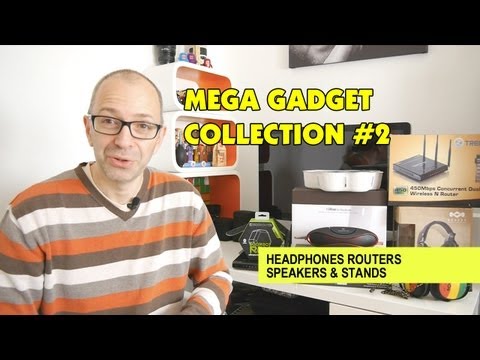 davomrmac - Mega Gadget Collection #2 Headphones Routers Speakers & Stands ... another amazing collection of tech came in to the Geekanoids Studio this week, sit back & ...