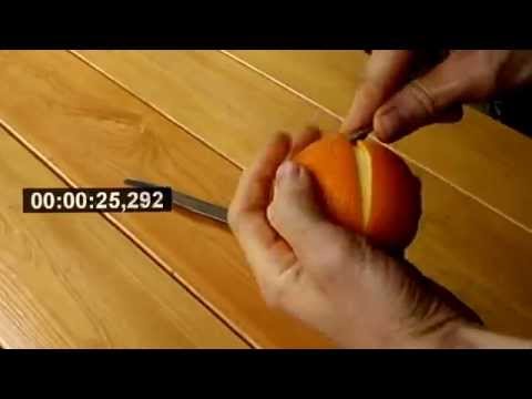 WATCH: Quick & Clean Orange-Peeling Method You NEED