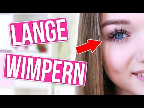 How To: LANGE WIMPERN! SO habe ICH sie bekommen! | Julia Beautx