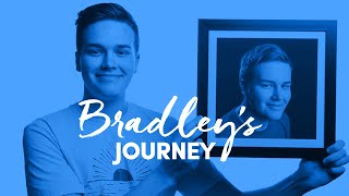 Watch Bradley describe his journey.