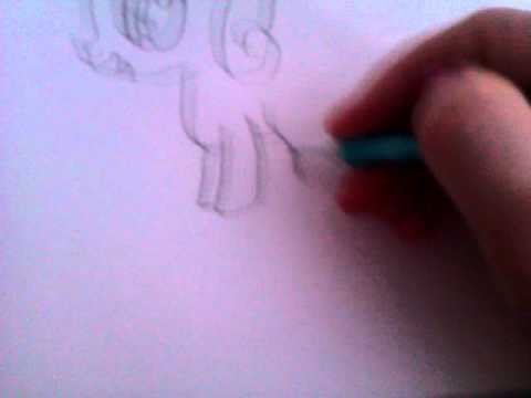 how to draw sweetie belle