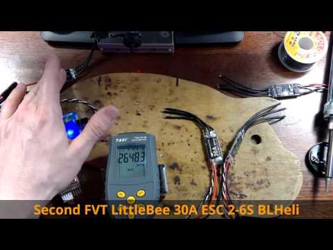 CHECK PERFORMANCE - FVT LittleBee 30A ESC 2-6S BLHeli from Banggood